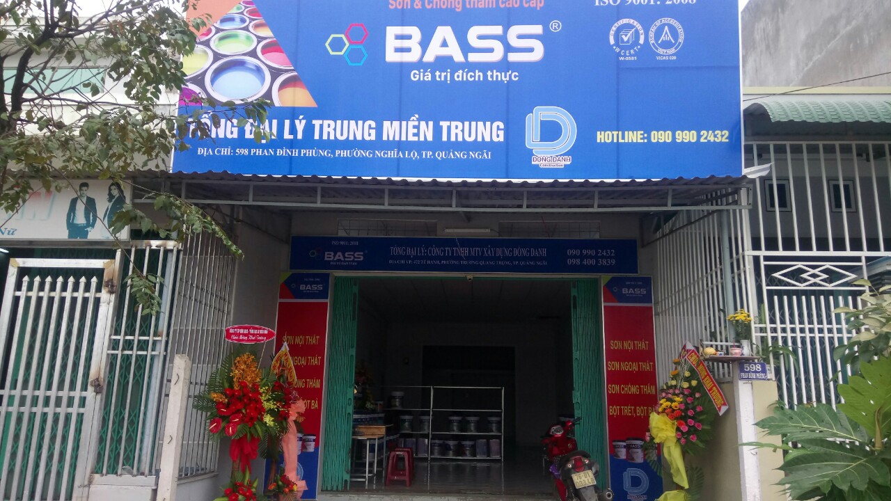 Tổng đại lý sơn BASS tại Miền Trung